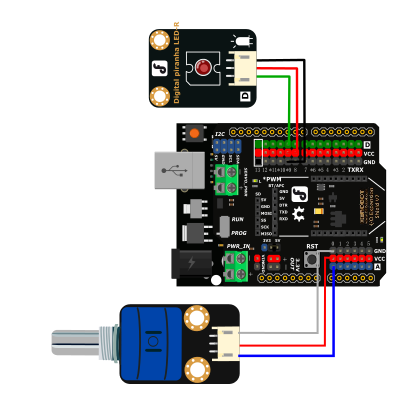 接线图arduino ide 点击下载arduino ide软件模拟角度传感器 x1uno x1